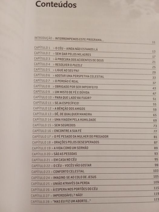 Livro O Céu Muda Tudo NOVO não foi lido