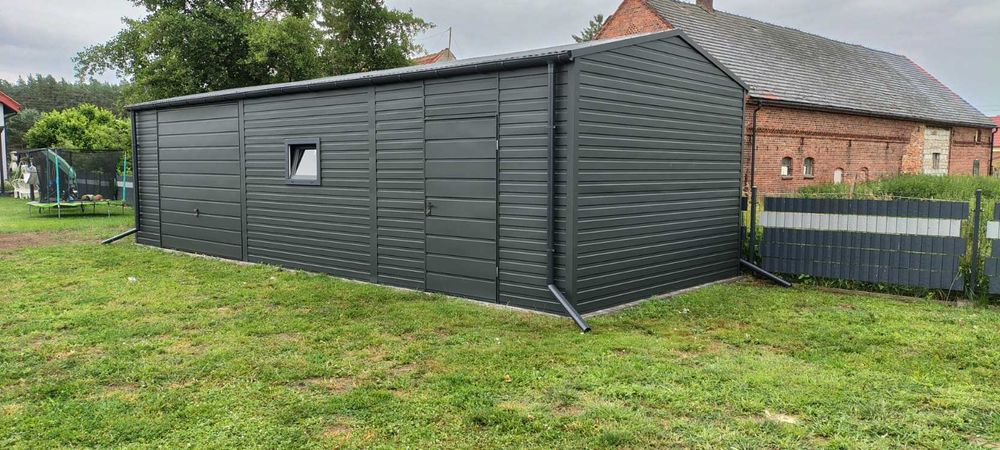 Garaż blaszany PREMIUM blaszaki Producent