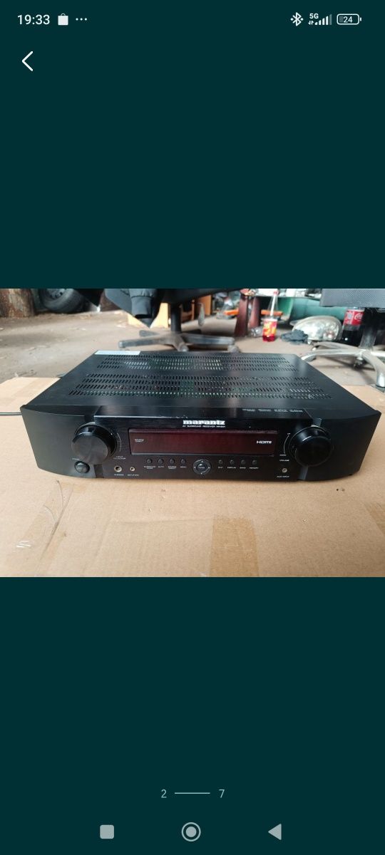 Kino domowe 5.1 amplituner marantz