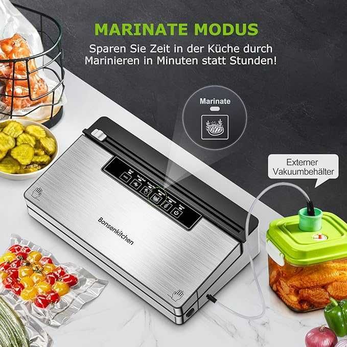 urządzenie do pakowania próżniowego z 5 trybami, 8 l/min