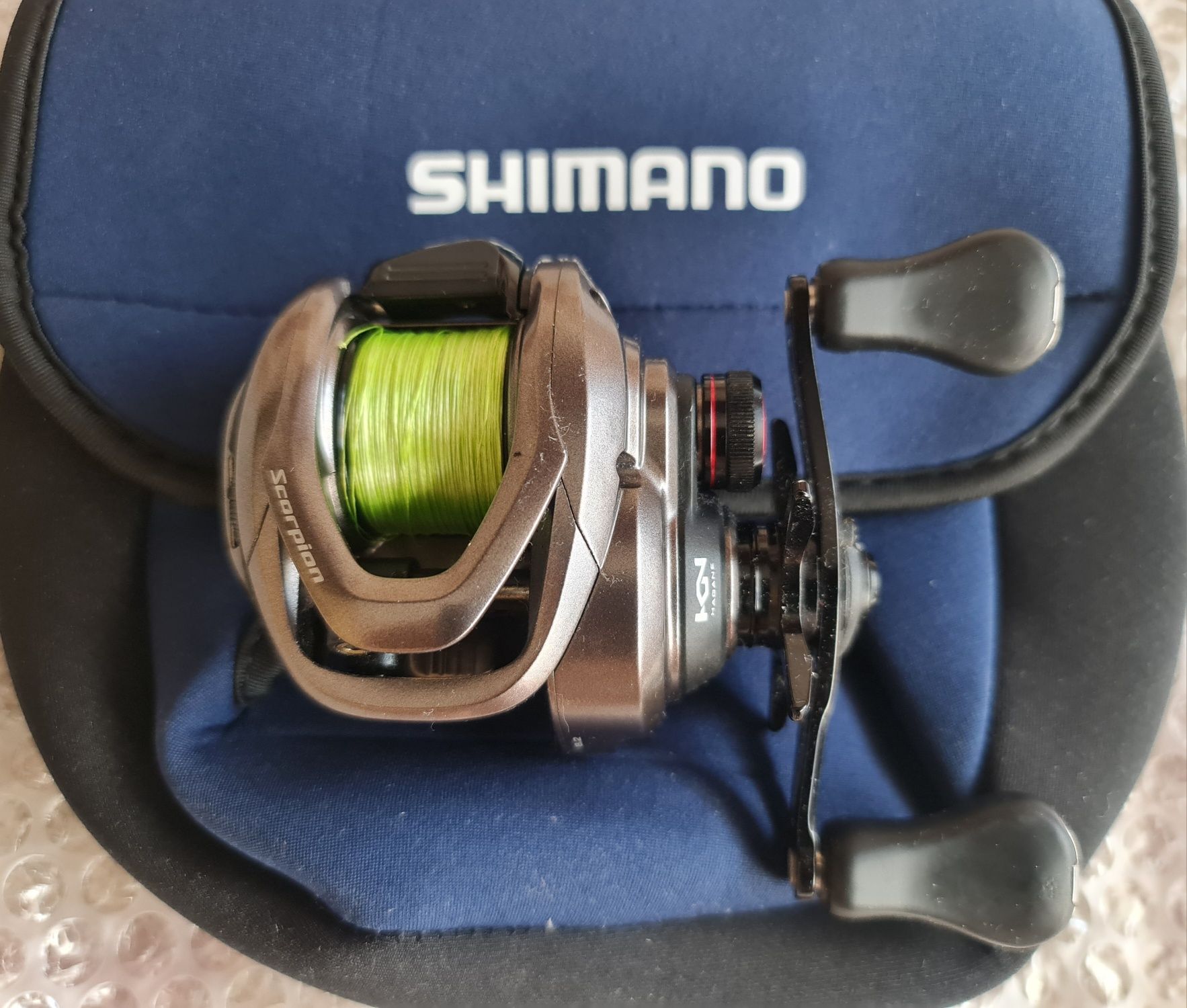 Multiplikator Shimano Scorpion BFS. Zamiana.