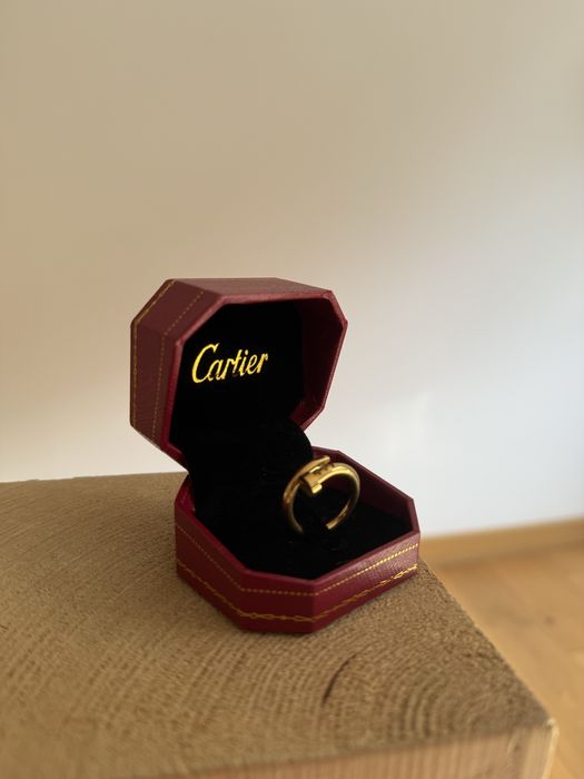 Pierscionek cartier gwóźdz