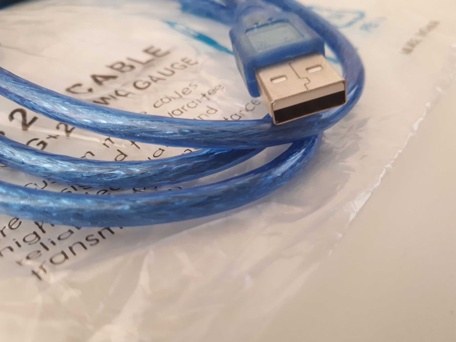Cabo usb macho/ femea 1,5m novo