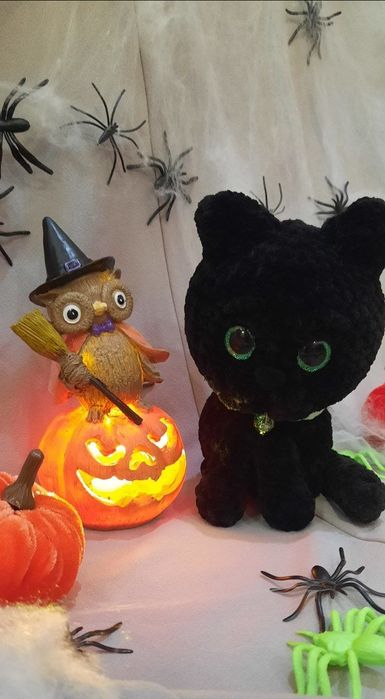 В'язаний котик / в'язані іграшки / плюшеві іграшки