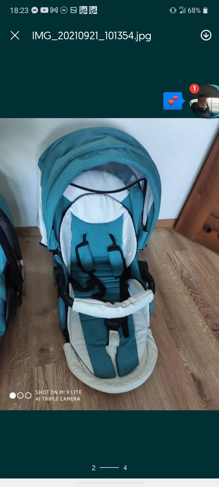 Wózek babyactive shell eco 3w1