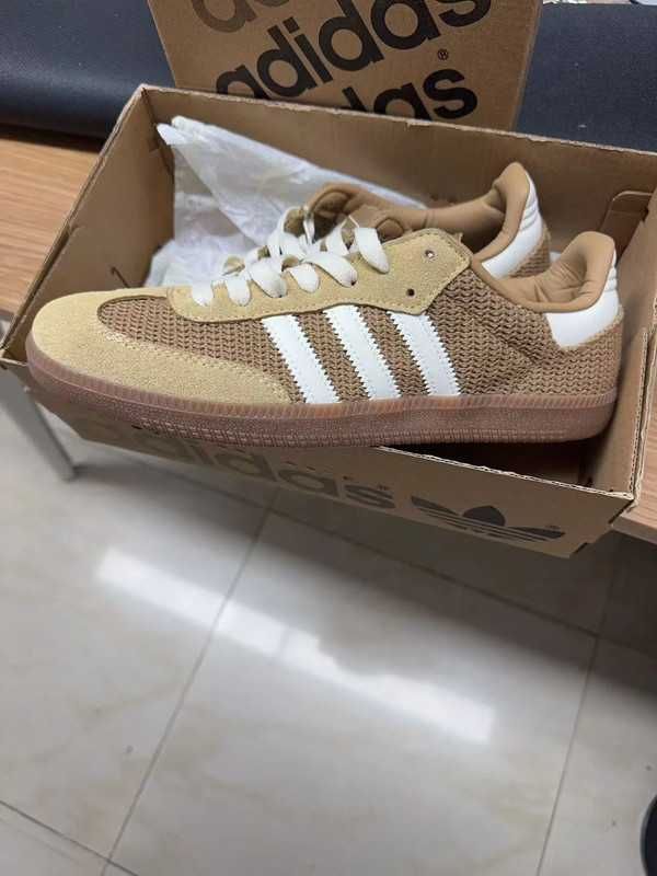 Adidas Samba Brown moda Oddychający Nowe buty unisex.42