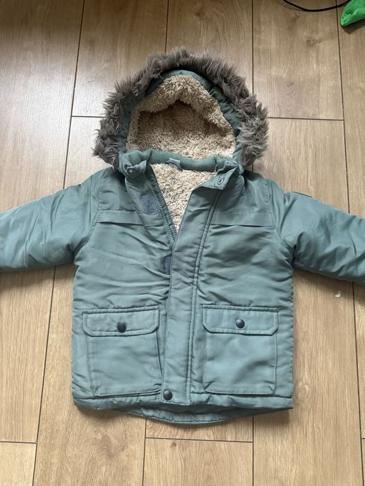 Kurtka, buty, spodnie, swetry