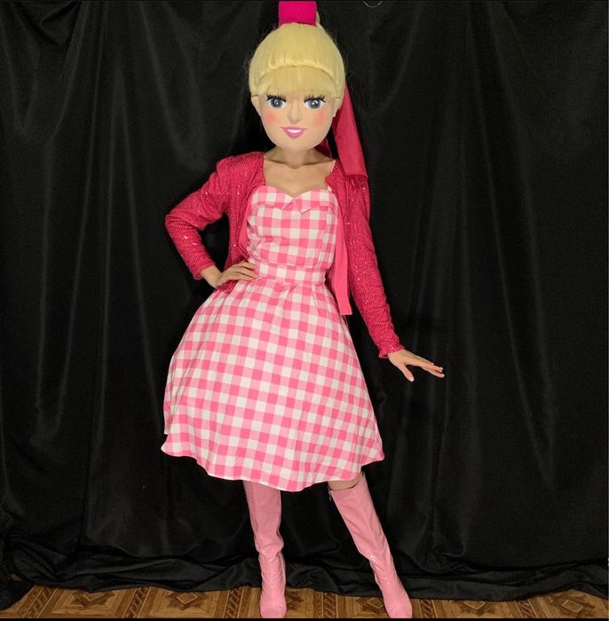Прокат адренда костюма ростовой куклы Барби