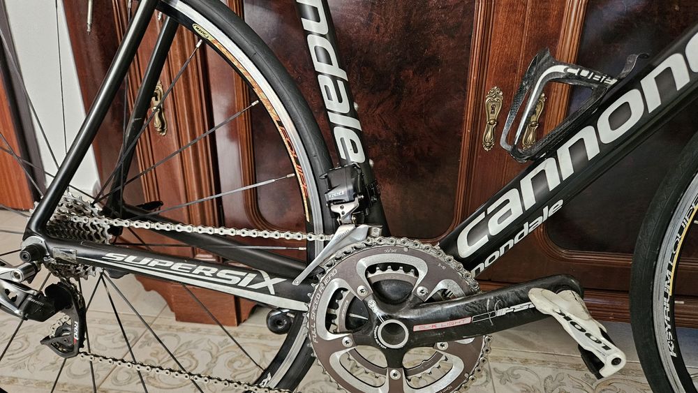 Bicicleta Estrada - Cannondale supersix Xl 61cm sram etap 11v