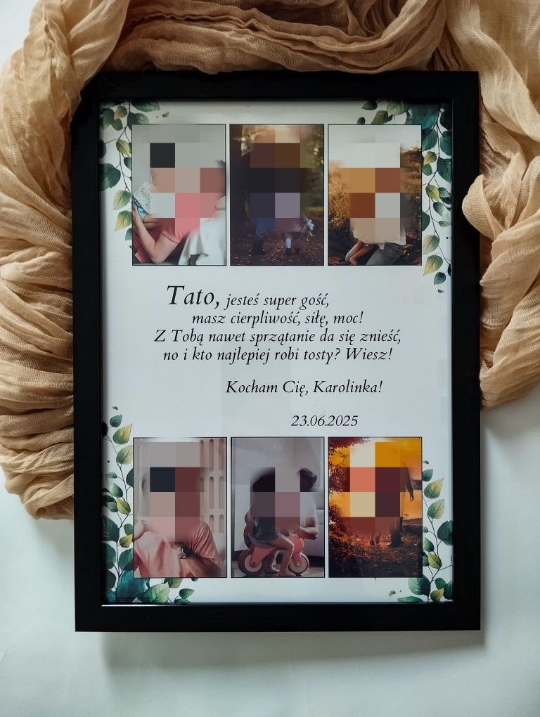 Plakat na dzień Taty A4