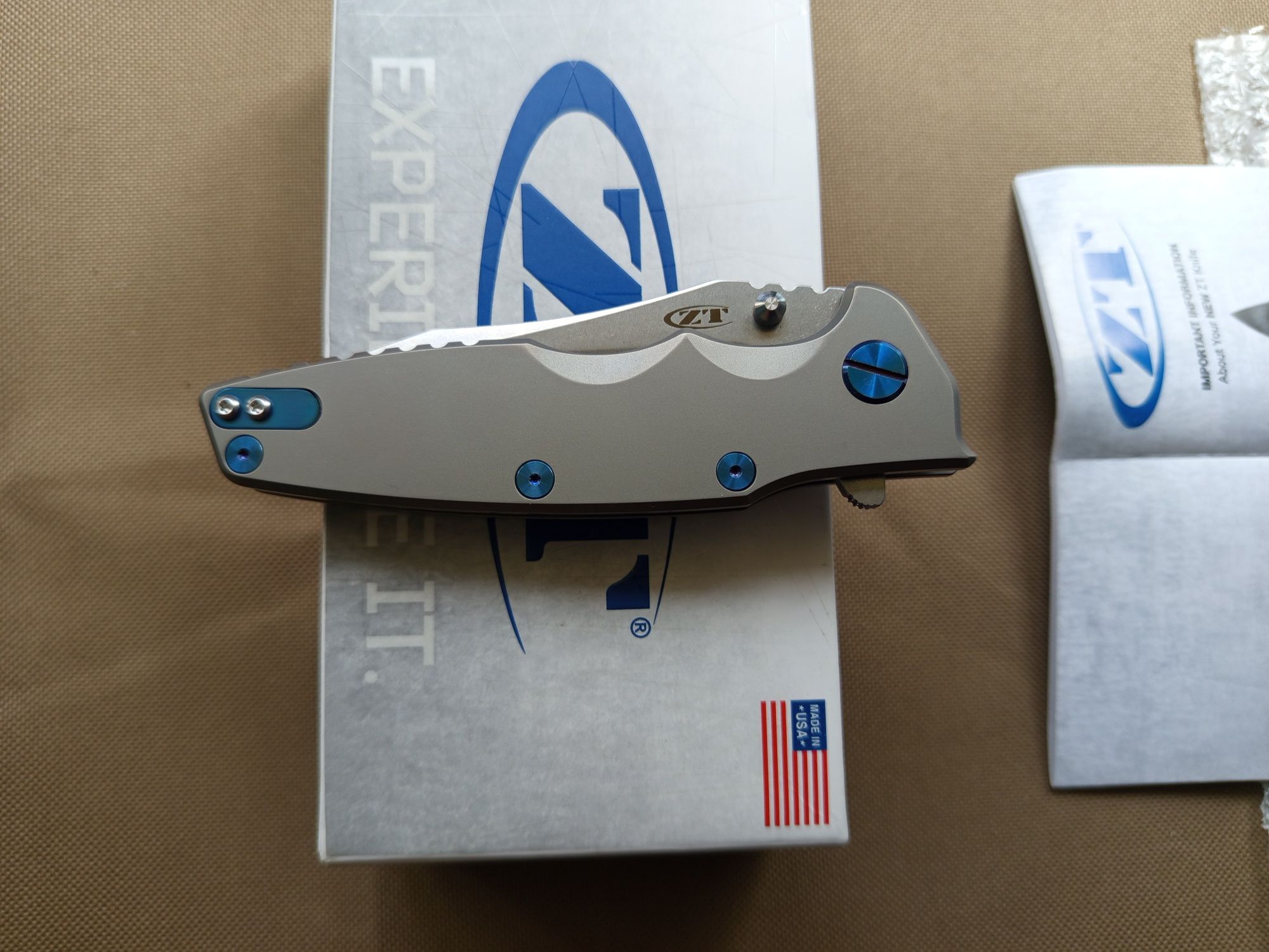Нож Zero Tolerance 0392 Ti Hinderer