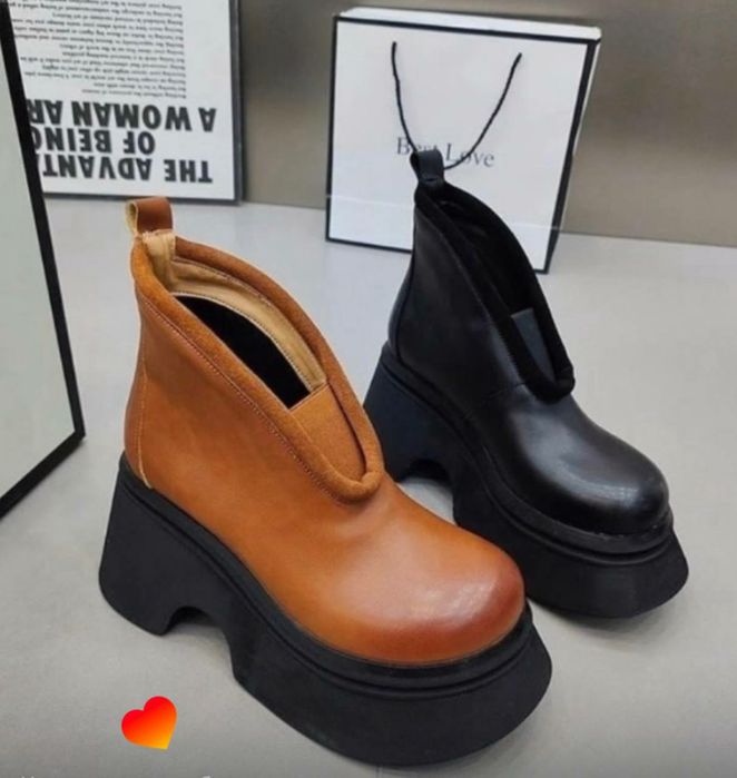 Продам Кожані ботінки