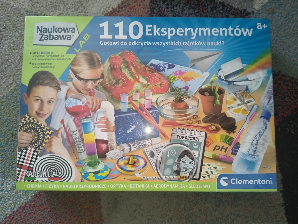 Zestaw do eksperymentów dla dzieci