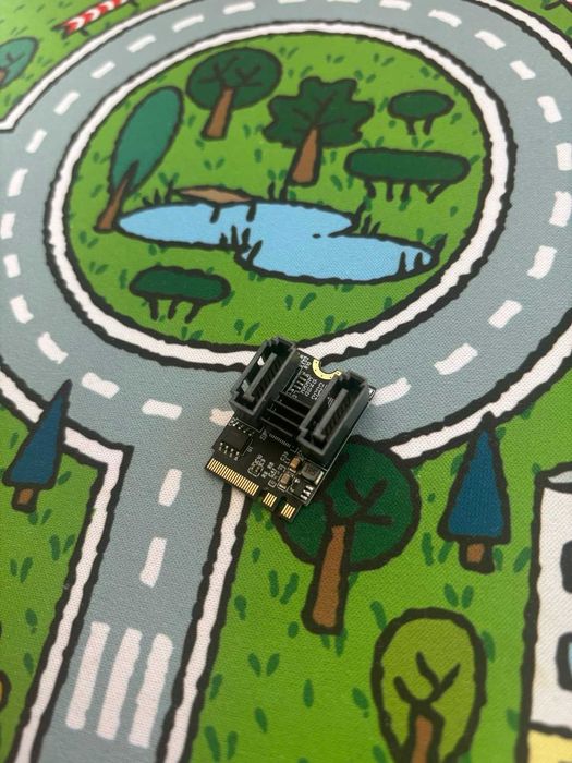 Kontroler SATA M.2 A+E 2 Porty