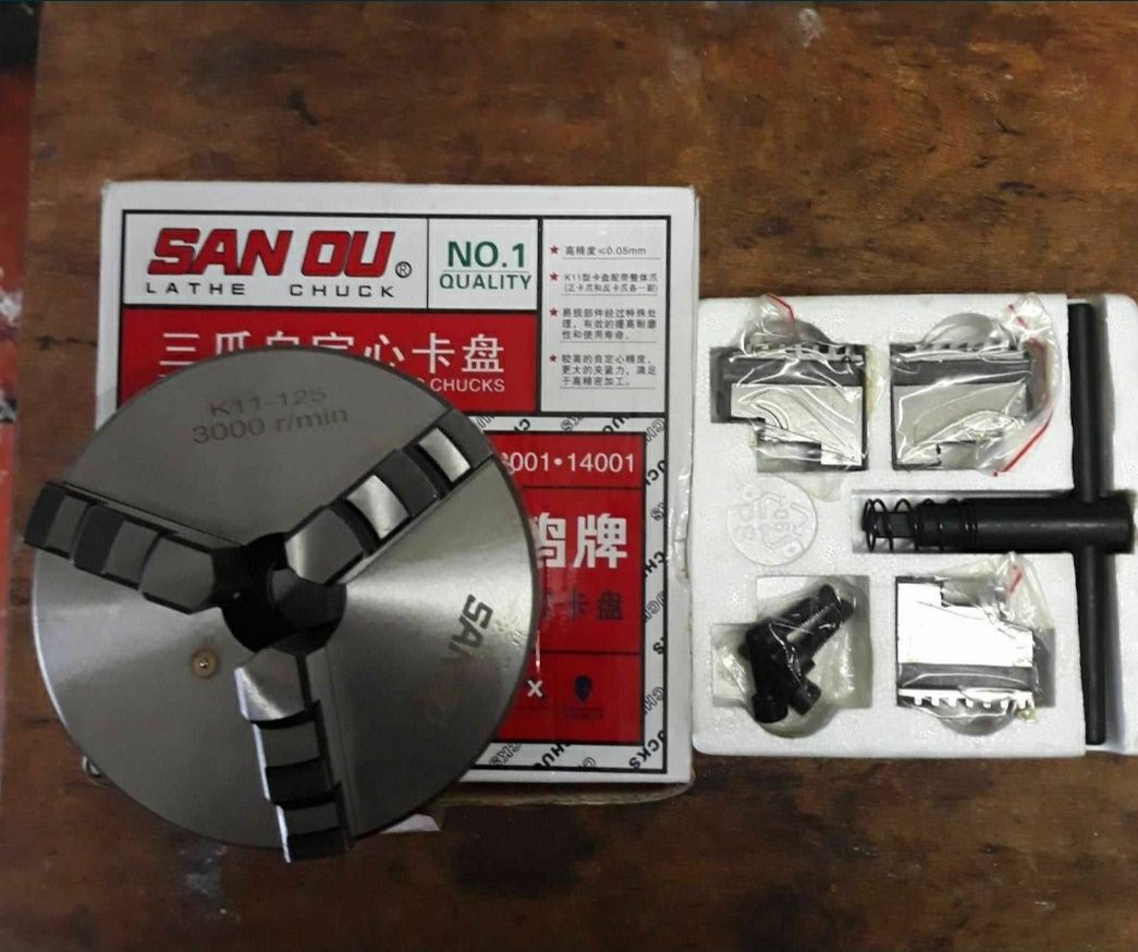 Продам патрон токарный Sanou 100mm