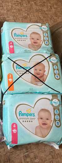 2 упаковки! Памперсы подгузники Pampers premium care 4 премиум кеа