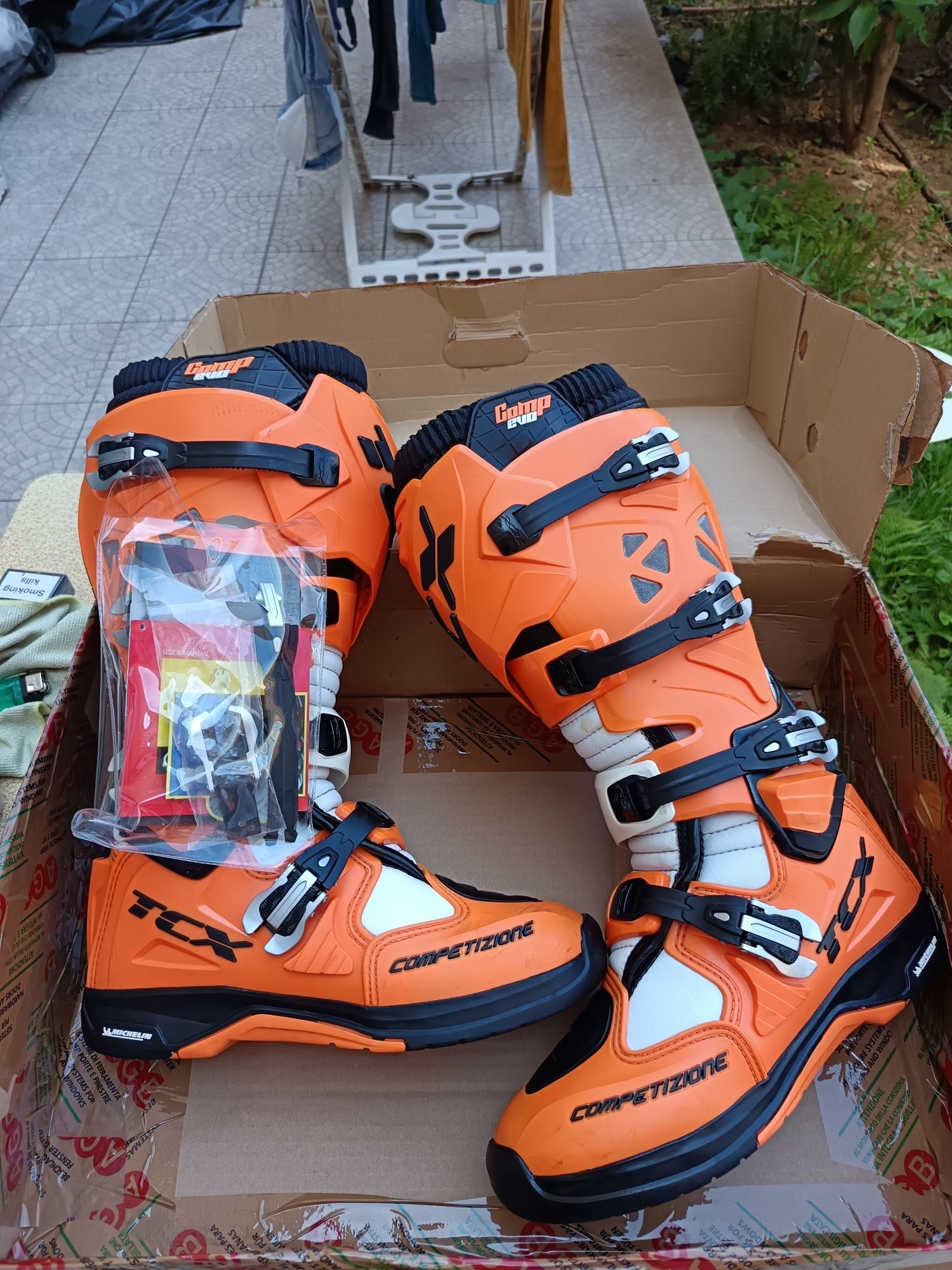 Botas motocross/enduro tcx comp2