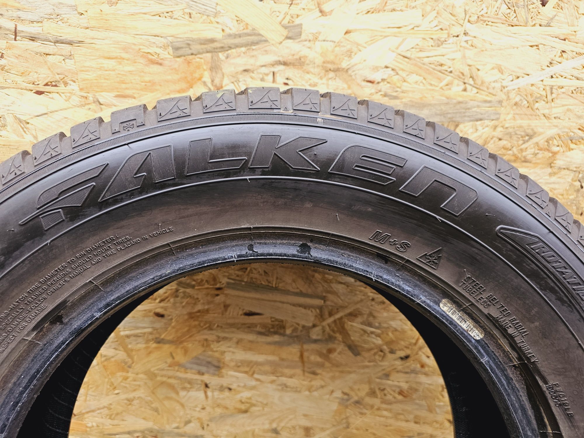 Jak Nowe!!  7,5mm. 2022 rok. 195/65 r15 Falken EuroAll Seasons.