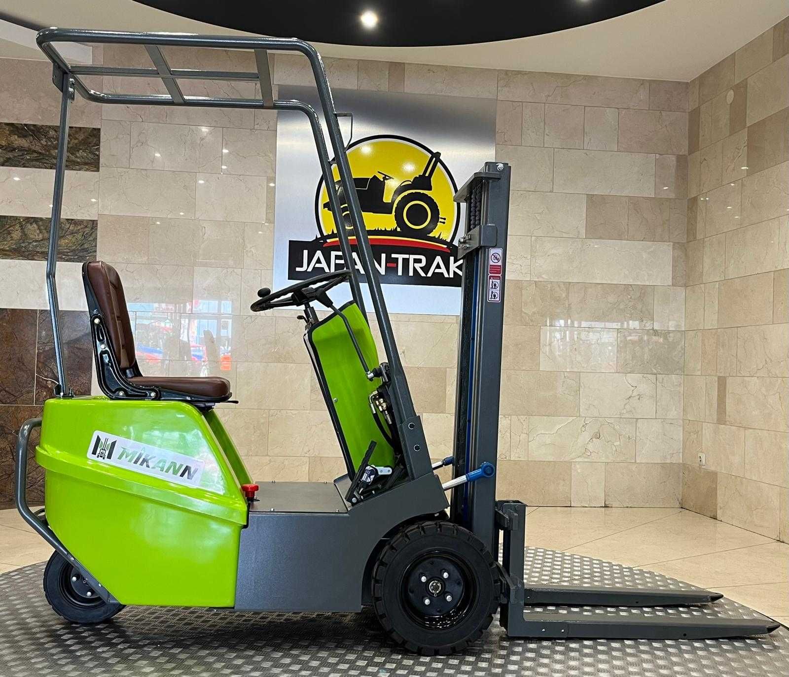 Mini Wózek Widłowy Elektryczny 500kg,MIKANN, Maszt 2,1m, Japan Trak