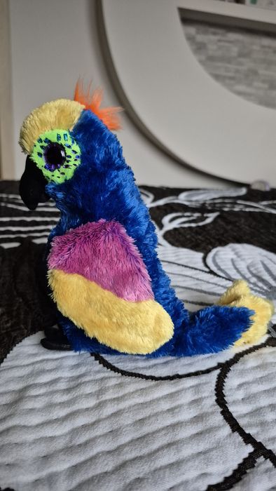 Maskotka Ty, pluszaków, Papuga