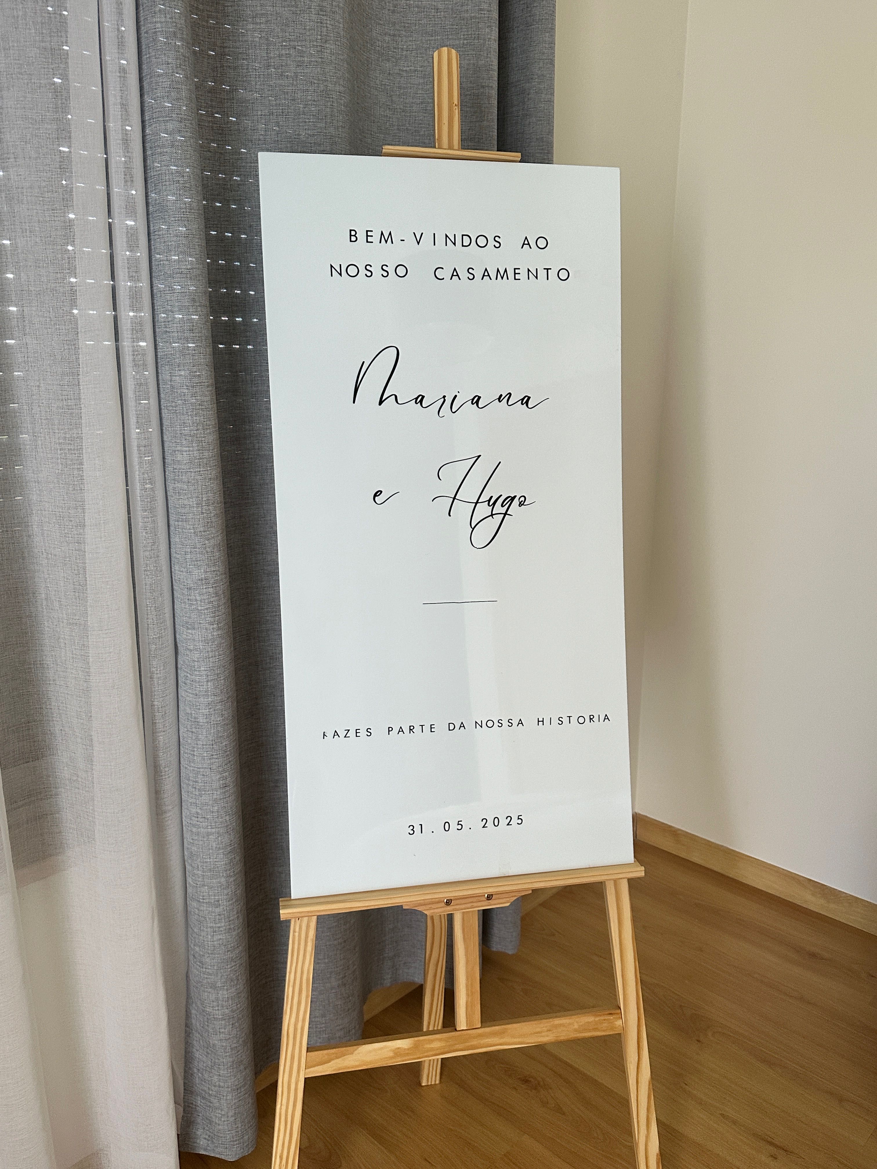 Decoração de casamento e tripés