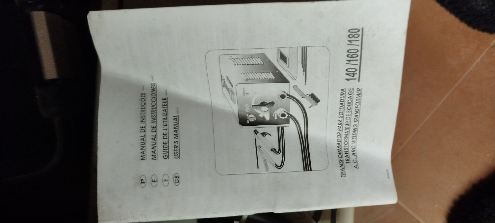 Máquina de soldadura como nova