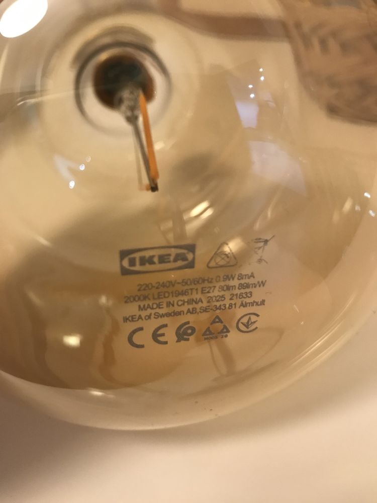 Vendo lâmpada Led Decorativa IKEA