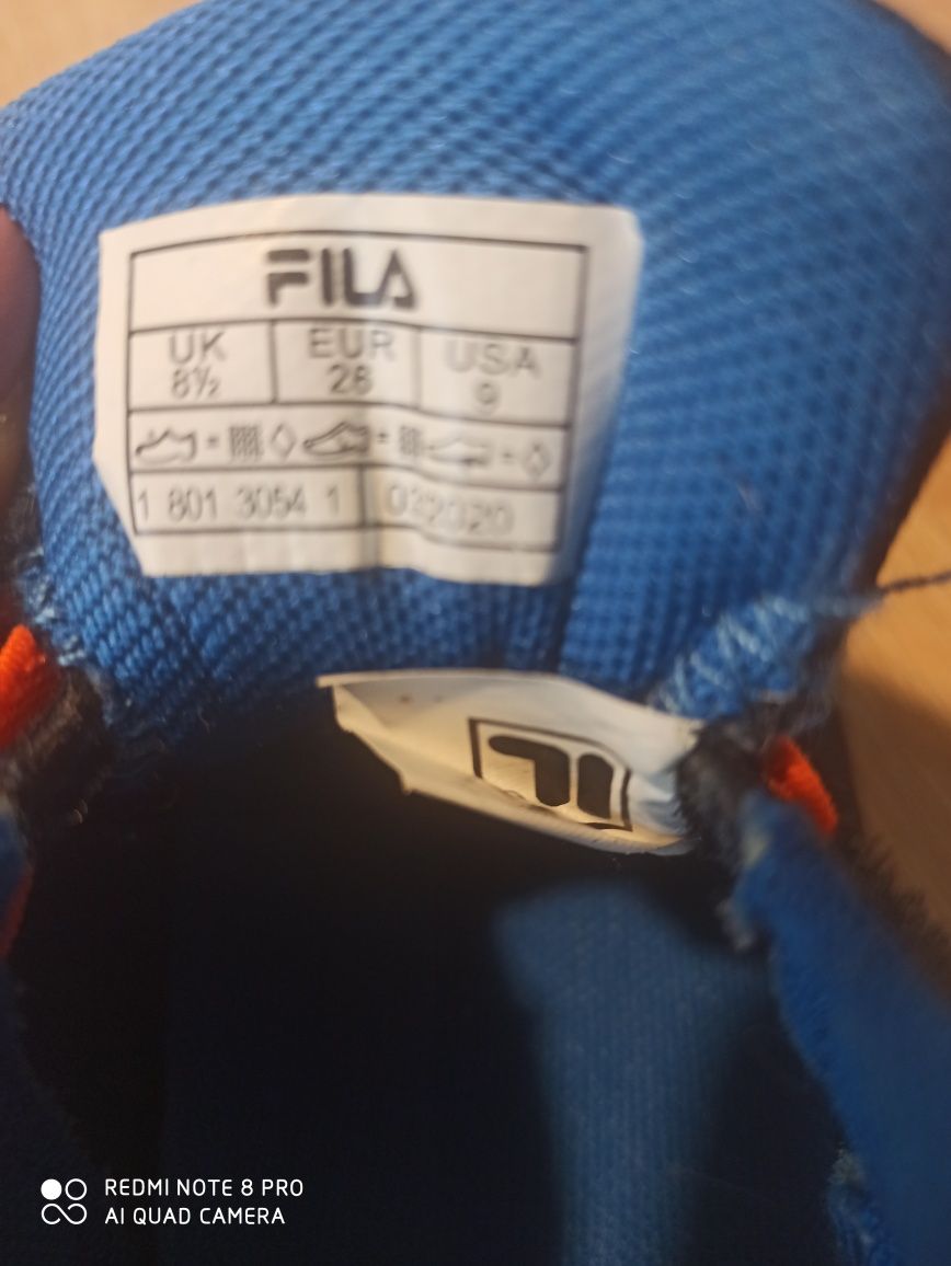 Buty chłopięce FILA