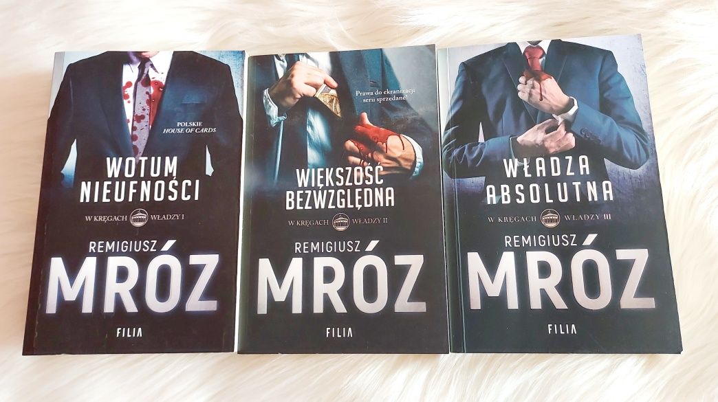 Remigiusz Mróz, seria "W kręgach władzy"