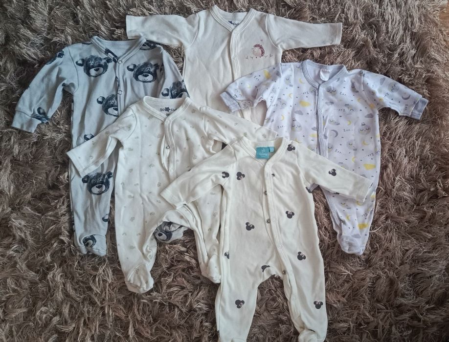 Zestaw pajacyków dla dziewczynki r56