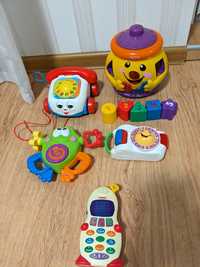 Умный горшочек, телефон, лягушка Фишер Прайс Fisher Price