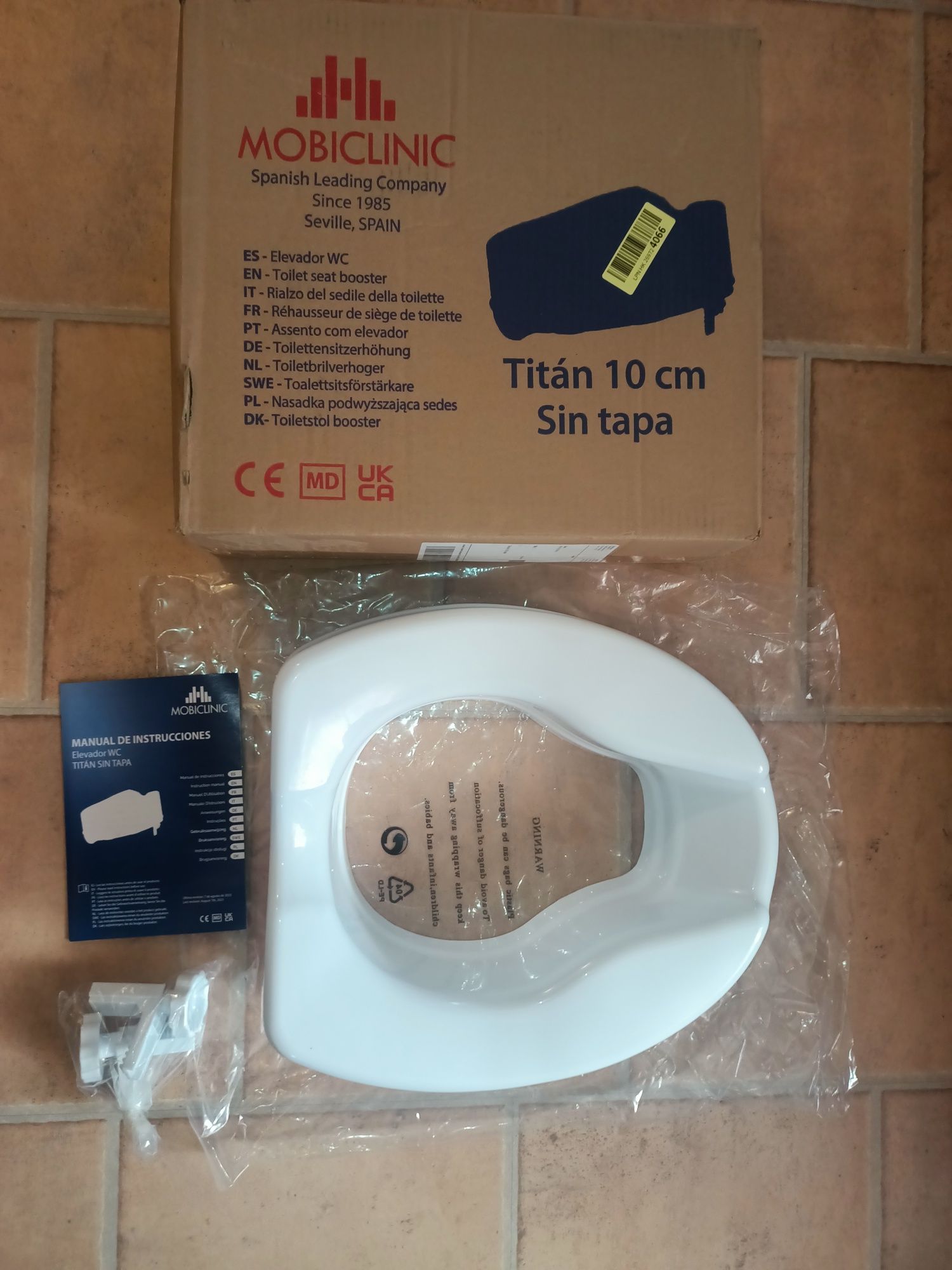 Podwyższenie deski sedesowej 10 cm Titan