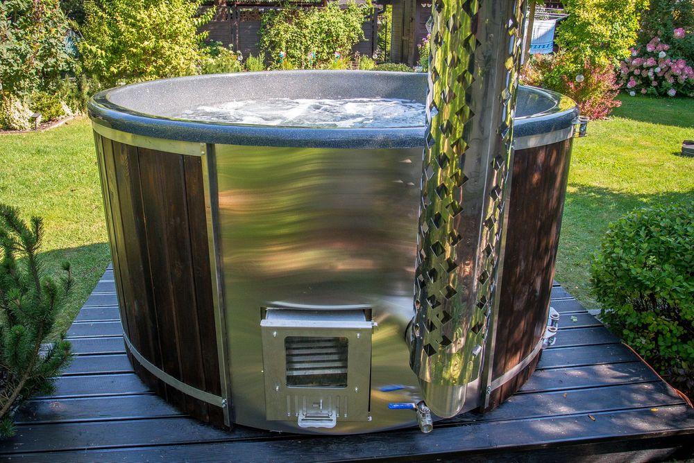 Balia ogrodowa piec wewnętrzny JACUZZI Hot Tuba Bania OD PRODUCENTA