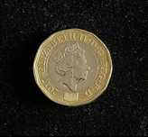 one pound 2017 elizabeth ii inglaterra - coleção