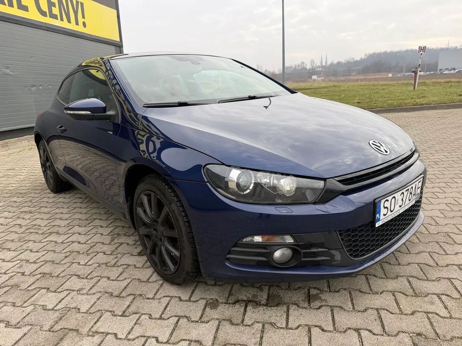 Volkswagen Scirocco VW Scirocco BiXENON Rude Skóry polift 170km kolor z R-ki