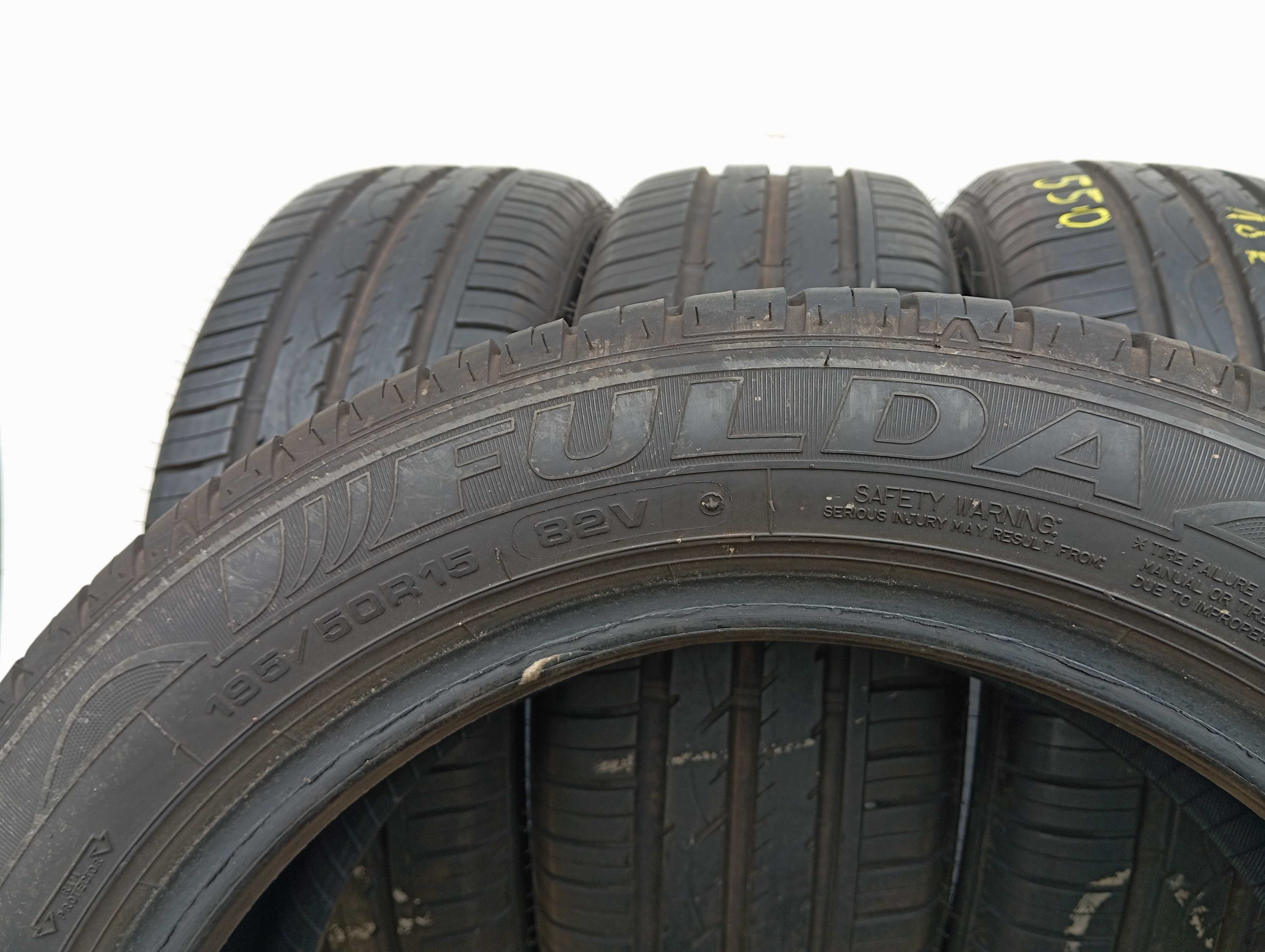 4x 195/50 R15 82V Fulda EcoControl HP 2018r 7,5mm