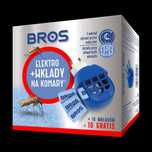 BROS elektro + 10 wkładów środek na komary + GRATIS 10 wkładów