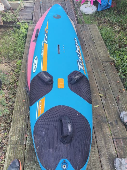 Prancha windsurf com capa