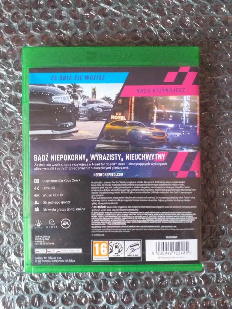 NFS Heat PL Xbox One po polsku dubbing