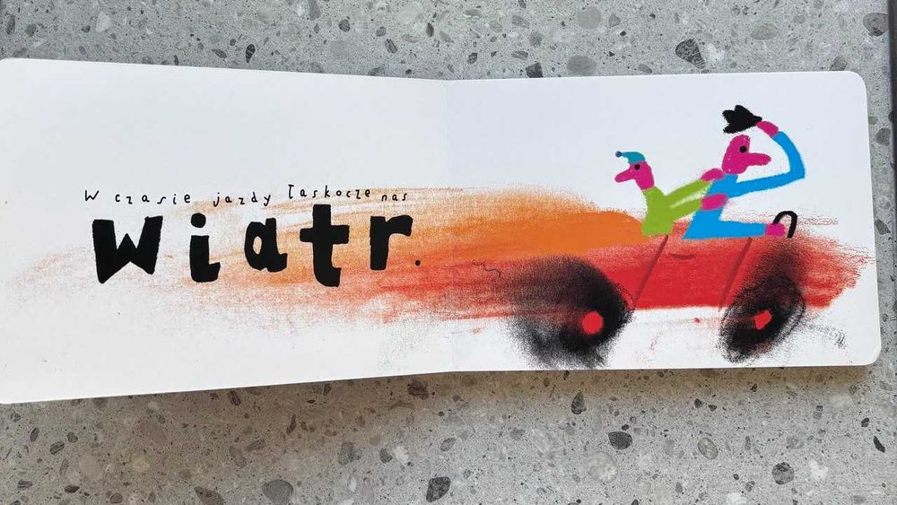 Auto Jedziesz z nami? Jan Bajtlik ksiązka dla malucha