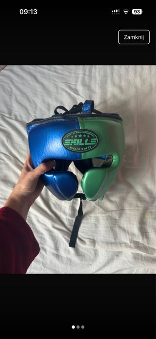 Kask bokserski skills rozmiar M