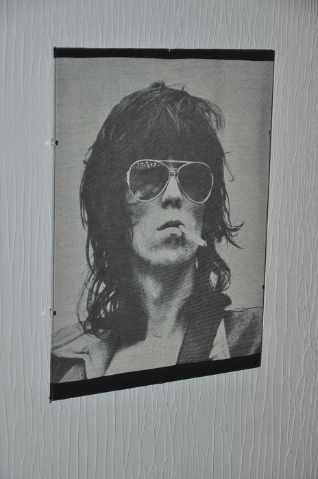 KEITH RICHARDS - Obraz w Antyramie 30x40 The Rolling Stones