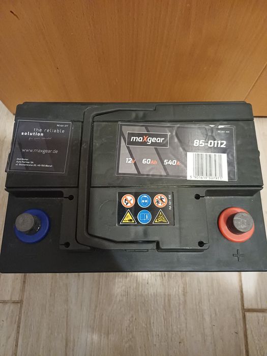 Akumulator samochodowy 60 Ah 540A