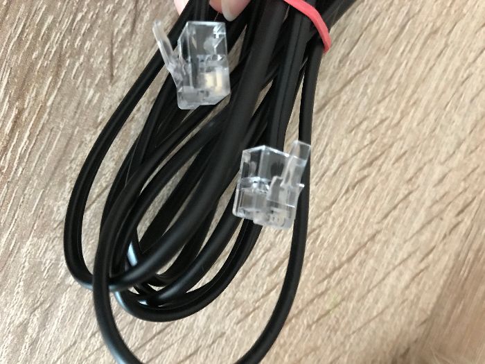 Kabel telefoniczny nowy - 184 cm