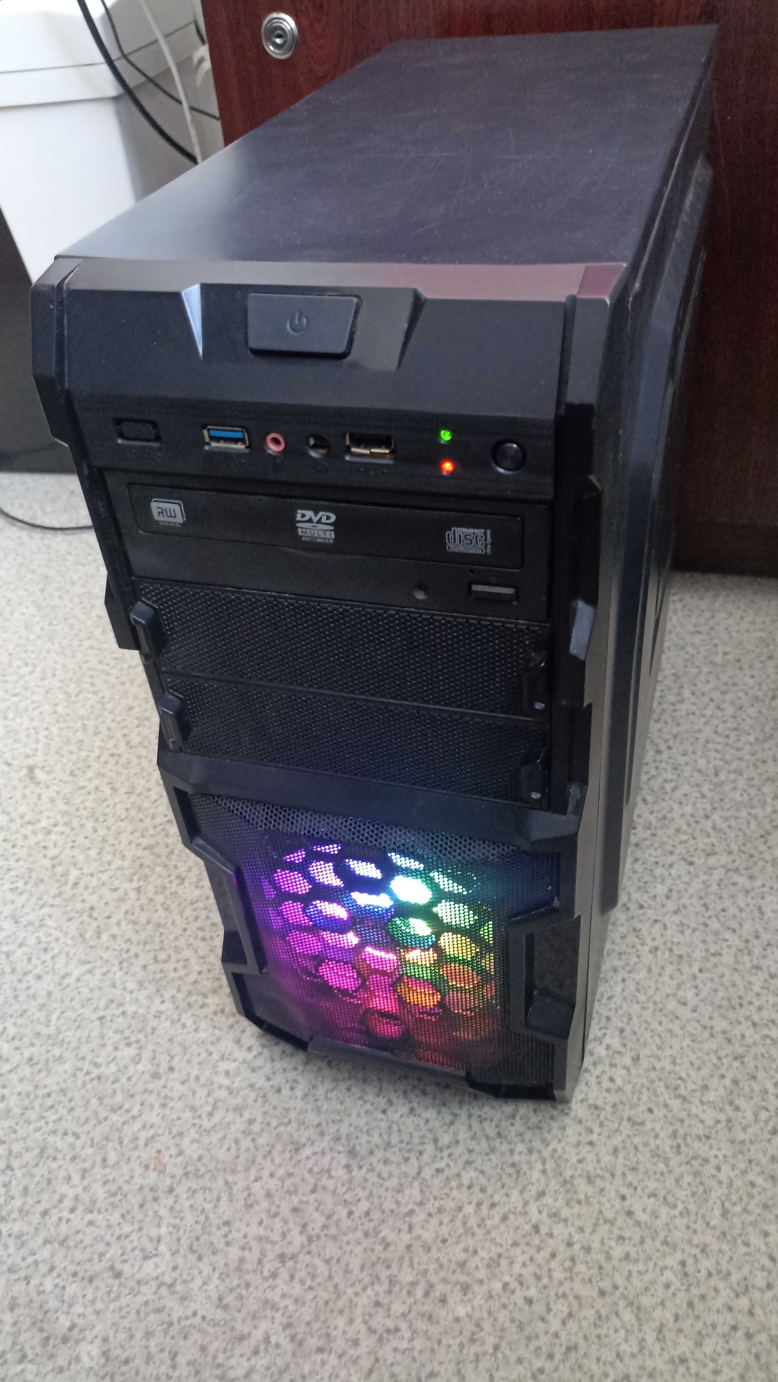 Tani komputer do gier i5-3470 GTX 1050Ti RAM 8GB DDR3 SSD 240GB W10