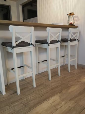 Krzesła barowe INGLOF IKEA