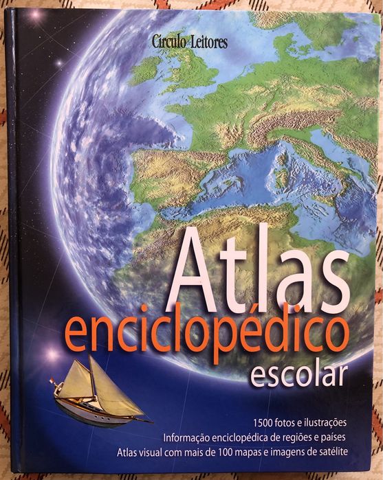 Atlas Enciclopédico Escolar - Circulo Leitores