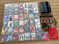 PlayStation 3 250gb com 41 jogos  - Vendo material separado