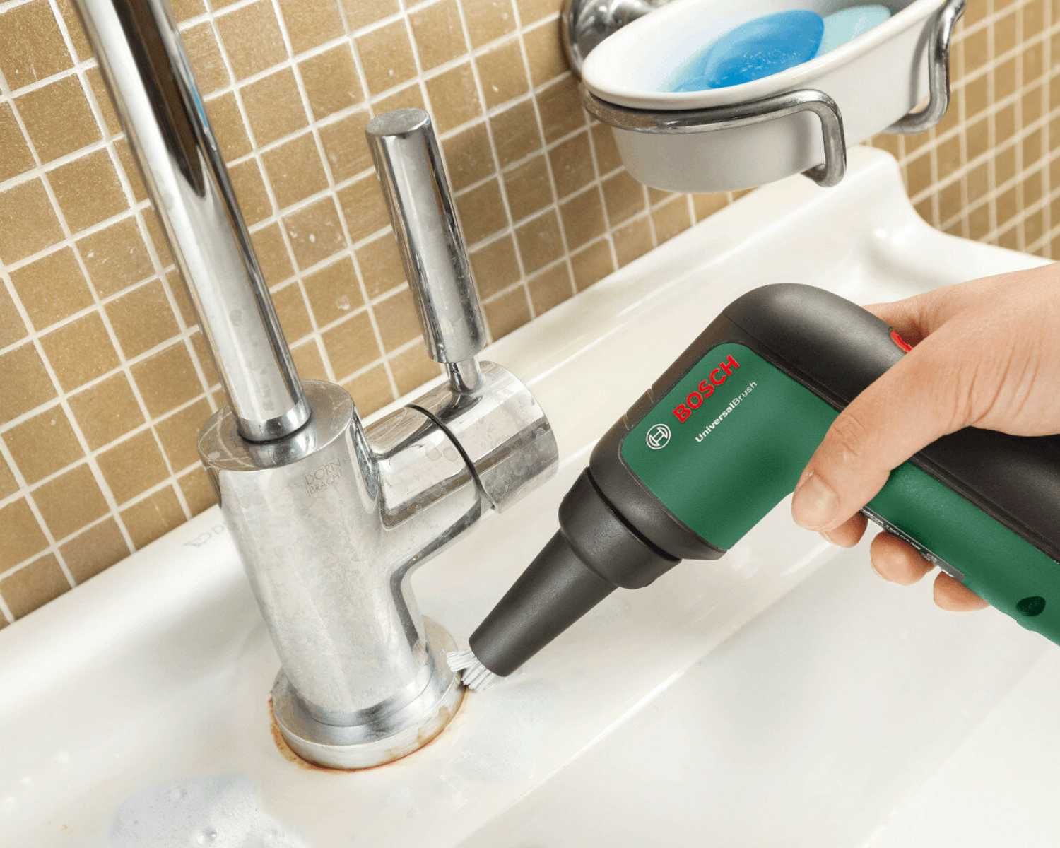 ELEKTRYCZNA Szczotka Czyszcząca Bosch 3.6V 215obr/min WODOODPORNA IPX5