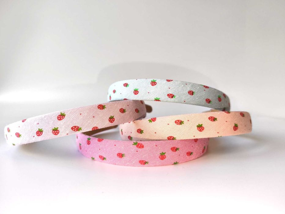 Nowe opaski opaska komplet dla dziewczynki  do włosów 4 sztuki